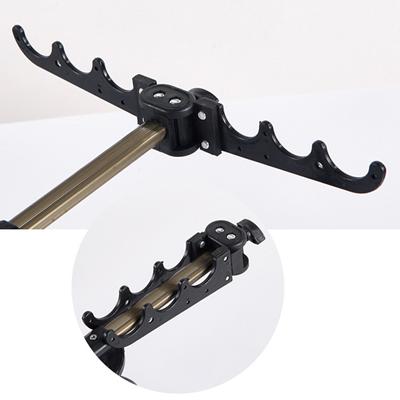 Portable Adjustable Ice Fishing Pole Bracket Fish Rod Holder Stand Accessory