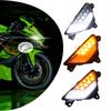 ZX-25R ZX-6R LED Turn Signals Indicator Blinker Flasher Light Fit For Kawasaki For Ninja 650 400 300 250 ZX25R ZX6R EX250 EX650