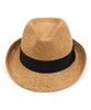 Yunibeosyeolkemiseuteuli Bu Summer Brown Short Fedora
