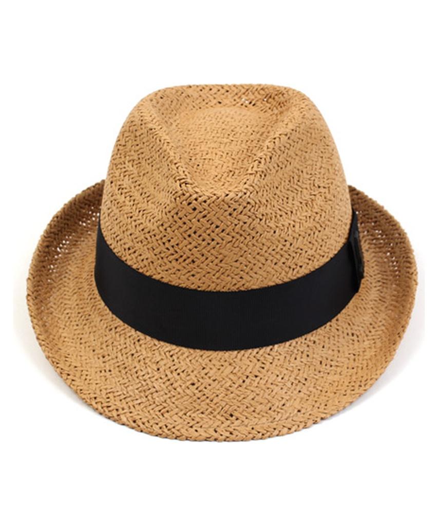 Yunibeosyeolkemiseuteuli Bu Summer Brown Short Fedora