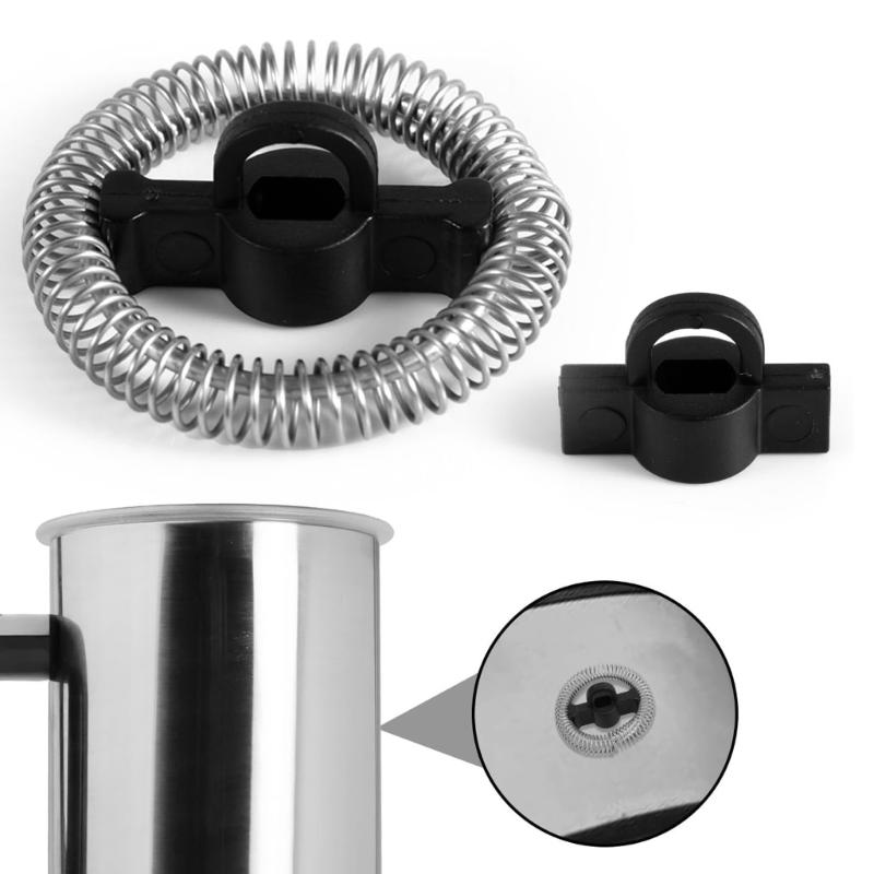 Set di Sostituzione Frusta Montalatte in Plastica e Metallo Componente Riscaldante per Montalatte Adatto per Modelli di Macchine da Caffè