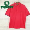 [USED] Fred Perry Oversized Embroidered Logo Polo Shirt M0339s