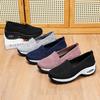 Fashion Women Platform Sneakers Woman Casual Shoes Cushion Sneakers Ladies Comfortable Shallow Mout Sock Sneakers Non-slip Walking Shoes