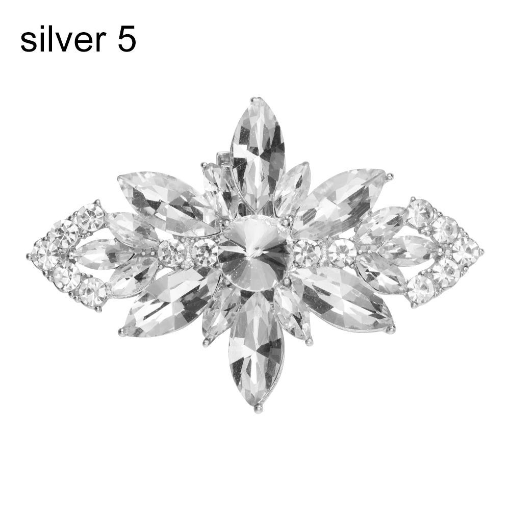 1PC European Fashion Crystal Shoe Clip Transformation Style Women's Shoes Decorations Rhinestone Charm Clothing Collocation