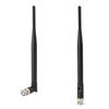 1/2 Pezzi Antenna Ricevitore Microfono Wireless BNC Maschio UHF 868MHz per Ricevitore Audio Digitale Remoto Sintonizzatore UHF Radioamatoriale UHF