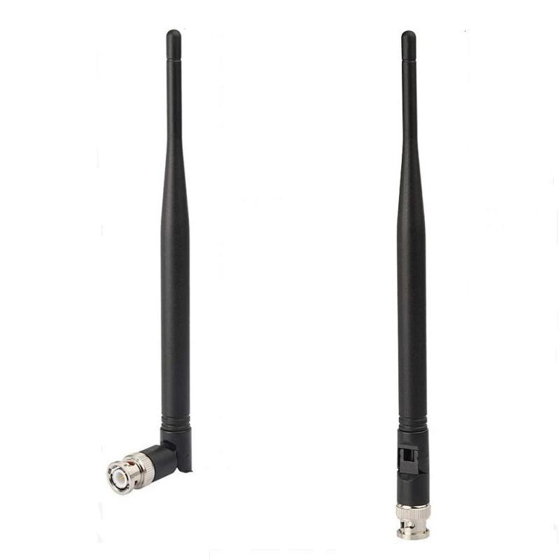 1/2 Pezzi Antenna Ricevitore Microfono Wireless BNC Maschio UHF 868MHz per Ricevitore Audio Digitale Remoto Sintonizzatore UHF Radioamatoriale UHF