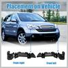 1 Pair Left Right Side Car Front Bumper Mounting Support Bracket NO.71198-T0A-A01/71193-T0A-A01 for Honda CRV 2012-2016 Replacement Car Parts