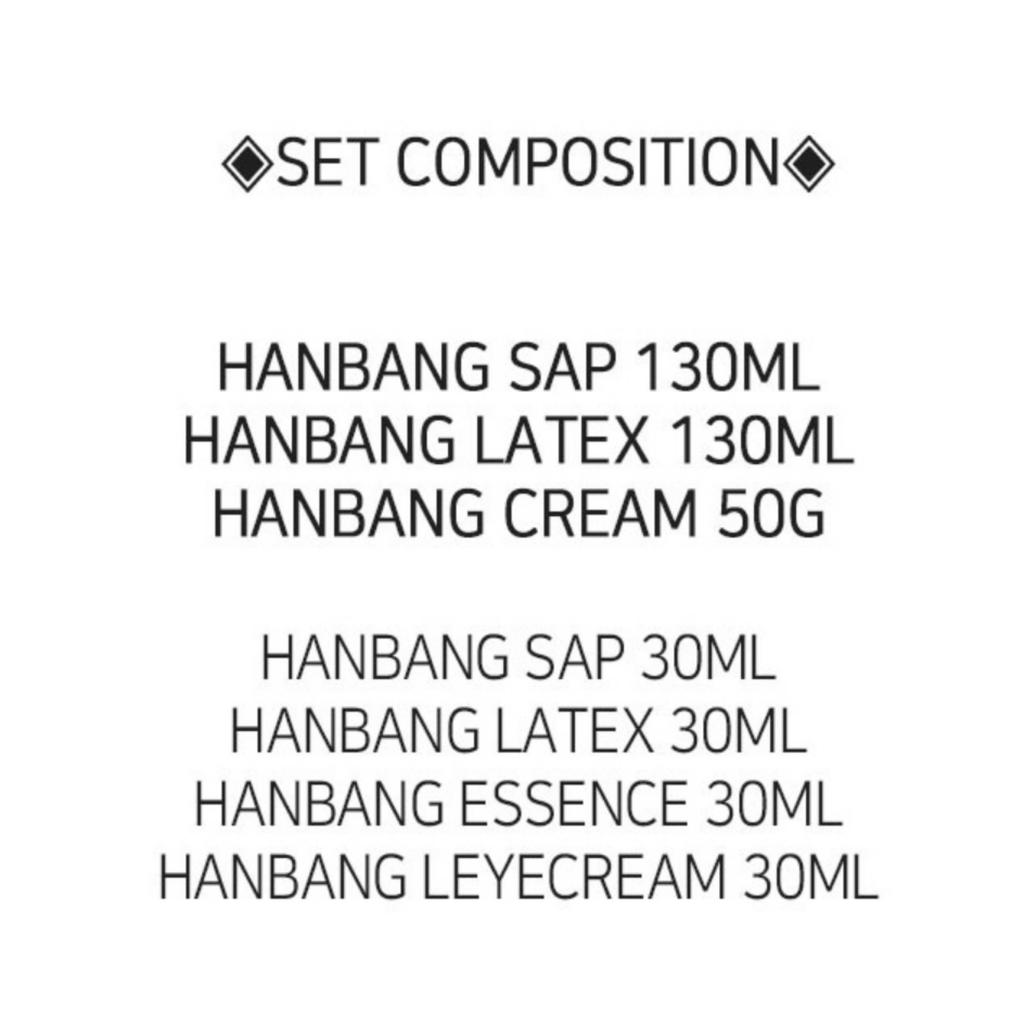 lebelage Heeyul Premium Hanbang Skincare Set of 3(TONER 130ml+30ml/EMULSION 130ml+30ml/CREAM 30ml/ESSENCE 30ml/EYECREAM 30ml)