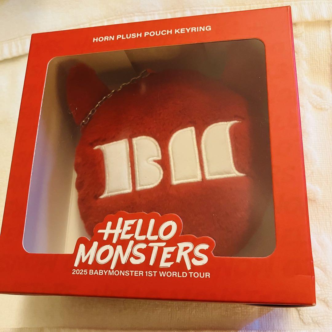 

[Б/У] BABYMONSTER Soul Con Plush Keyring Красный