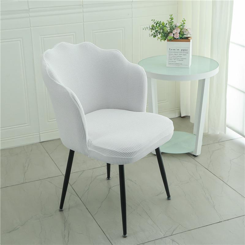 

Elegant Stylish Office Computer Chair Cover Makeup Cosmetic Stool Cover Dustproof Universal Dining Chair Cover