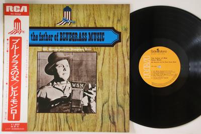 LP Schallplatte BILL MONROE & HIS BLUE GRASS BOYS - Vater der Bluegrass-Musik RA5502 RCA RECORDS Japan Obi Country Gebraucht