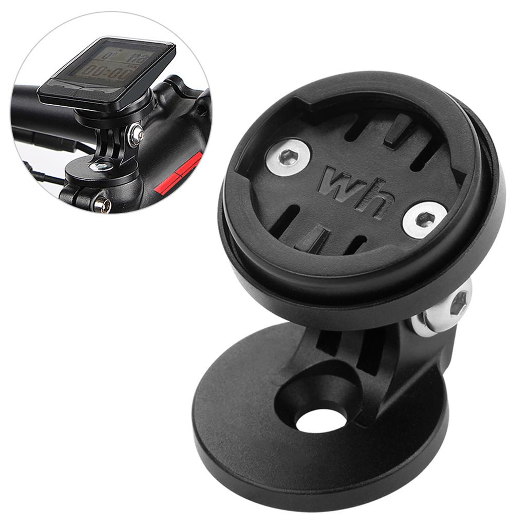 Adjustable Bike Stem Top Cap Mount Holder with 4 Adapters for Garmin for Bryton for Cateye for Wahoo Cycle Computers