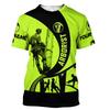 Hot-Selling Woodworking Graphics New Men's T-Shirt 3d Printing Personality Short-Sleeved O Collar Fashion Casual Street Clothing