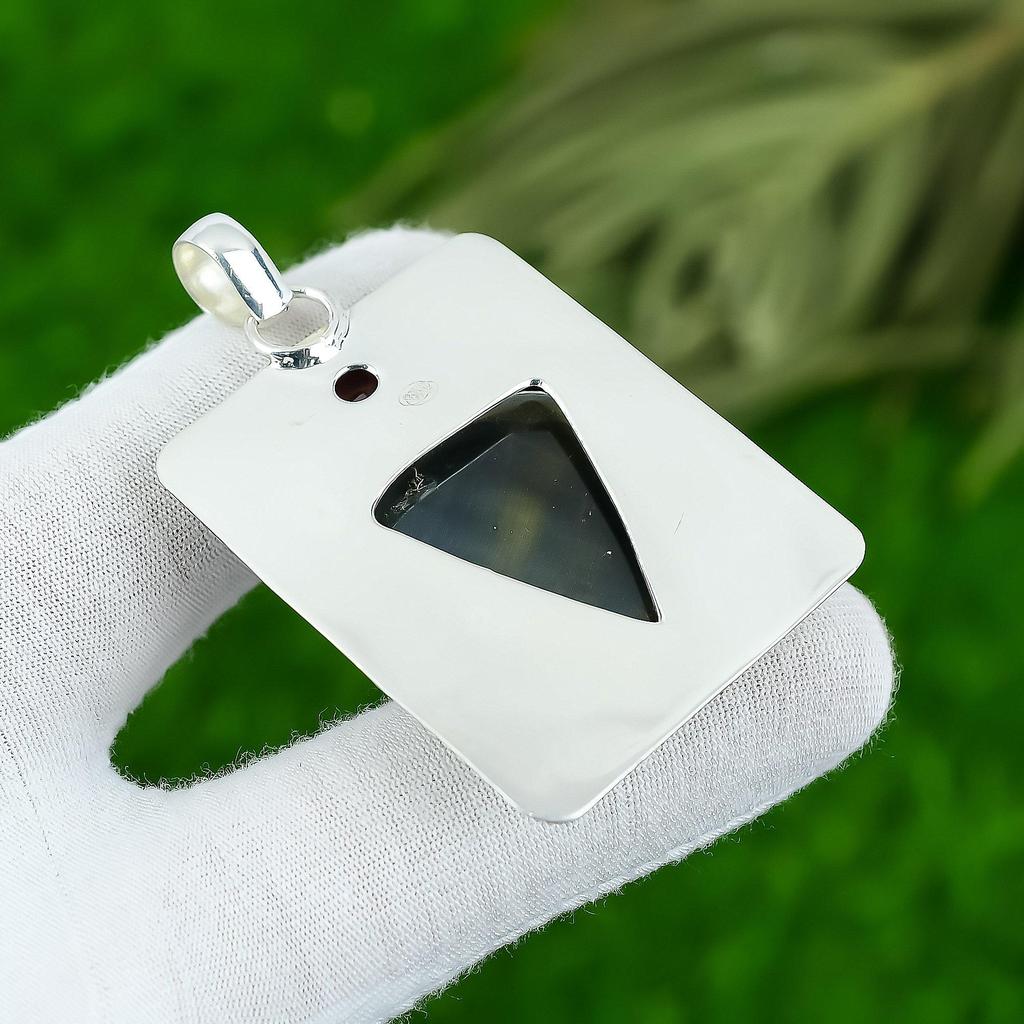 Prezent Urodzinowy Dla Niej Naturalny Kamień Nellite Wisiorek Srebro Próby 925