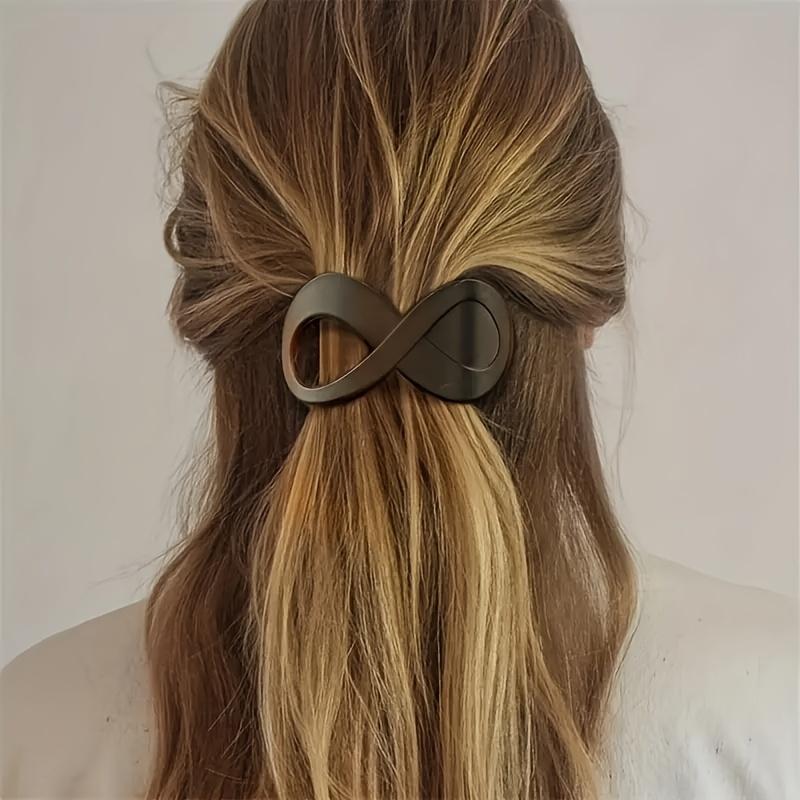 Matte Azetat-Haarklammern, Stilvolle und Langlebige Haaraccessoires im Y2K-Stil für Damen.