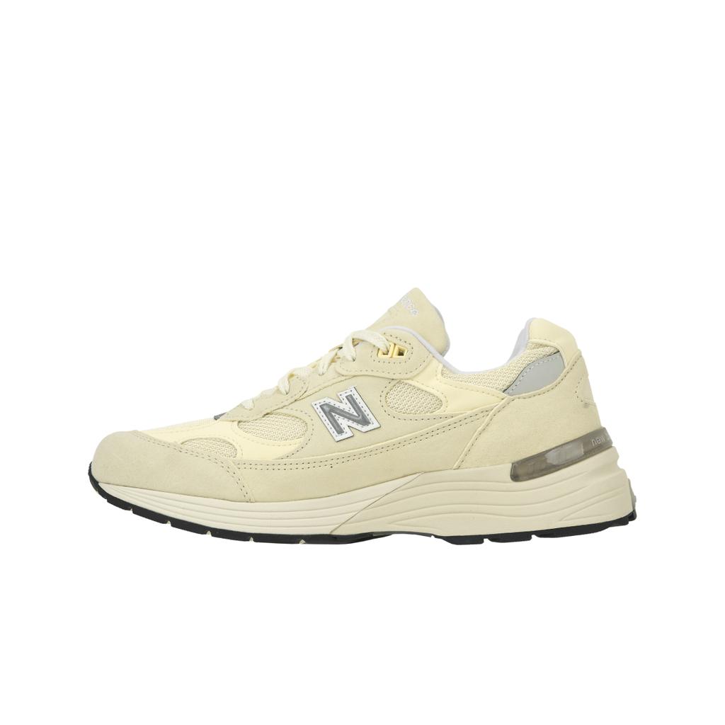 Teddy Santis x New Balance 992 Made in USA Calcium Unisex Sneaker Creme Raw-Cashew U992MC