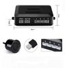 2/4/6/8 Probes LED Parking Sensor System Backlight Parktronic Monitor Display Kit Backup Detector Assistant