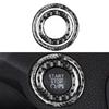 Carbon Fiber Engine Start Push Button Ring Trim Set For Dodge Challenger 15-2020