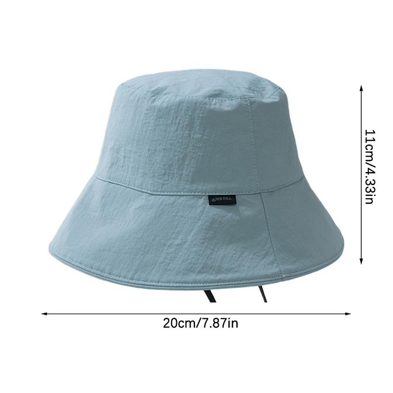 Fisherman'S Hat Able Double-Sided Bucket Hat Sun Protection Breathable Sun Protection Hat Wide Edge Summer