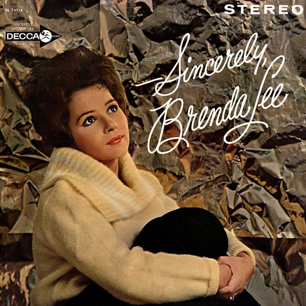 LP Record BRENDA LEE - Sincerely DL74216 Decca 1962 US Pop Used