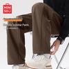 Miniso Men's Retro Corduroy Loose Straight-Leg Casual Pants
