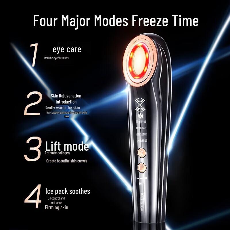 KONKA RF LED Microcurrent Facial & Eye Beauty Device