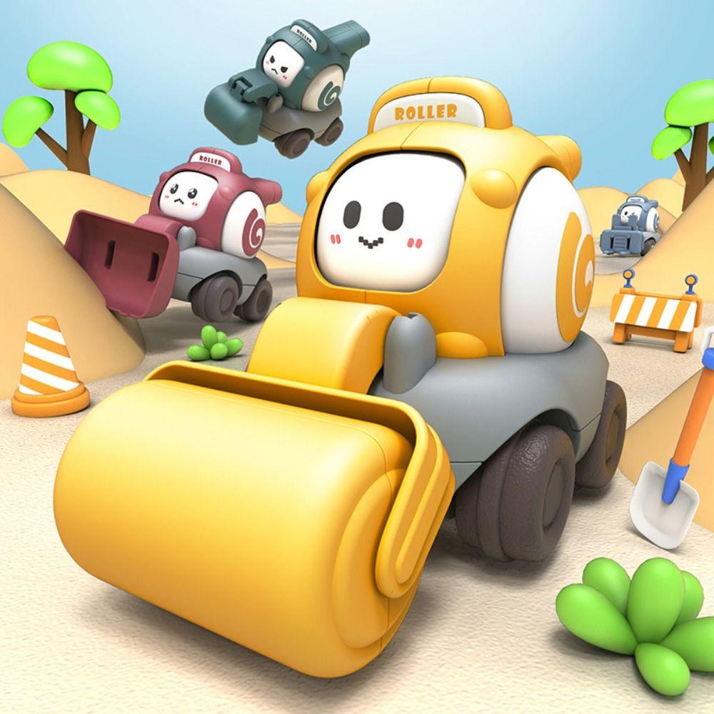 

Inertia Car Whistle Toy Whistling Whistle Engineering Car Toy Xmas Gifts синій