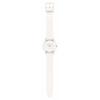 Swatch White Classinness Again Watch SS08K102-S14 Transparent