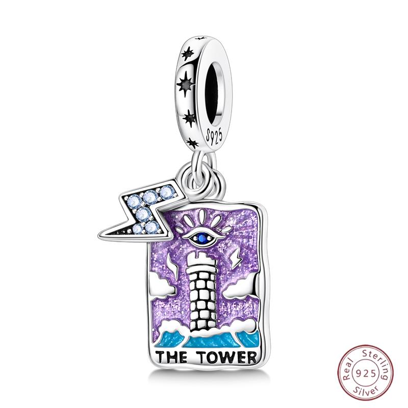 copper Charm Bead Charms Bead Charms Pendants Sun Moon Stars Magic Tarot Compatible With Authentic Bracelets Women Fine Jewellery Gift