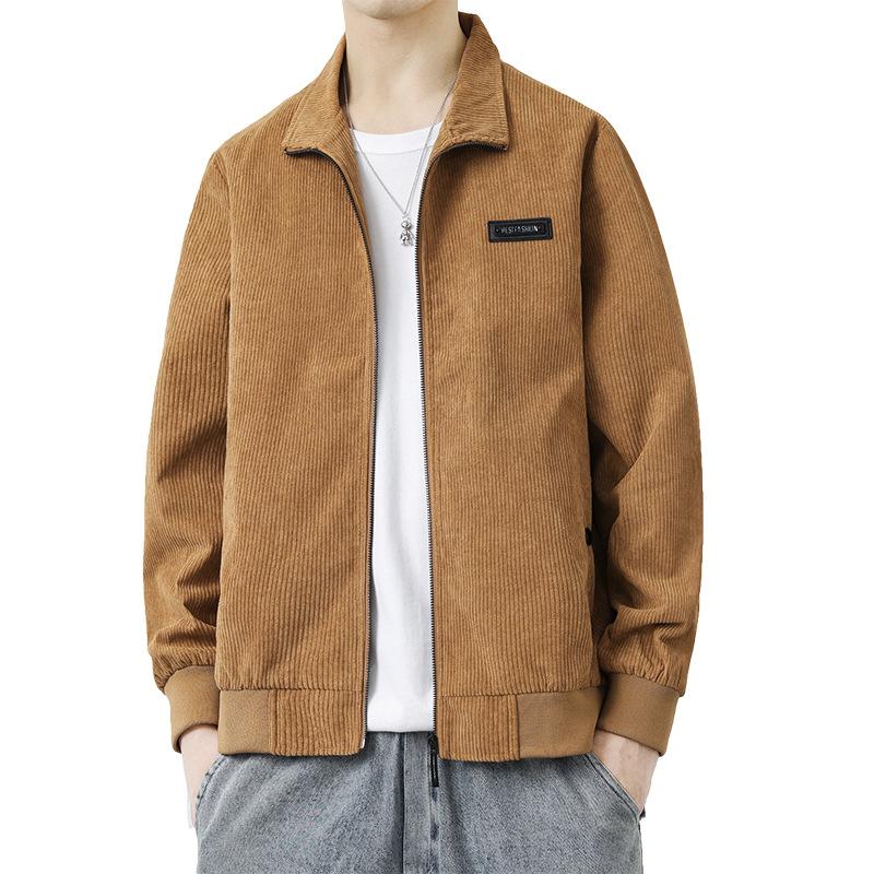 Jacket Men's Autumn and Winter New Trend Loose Jacket Youth Fashion Versatile Casual