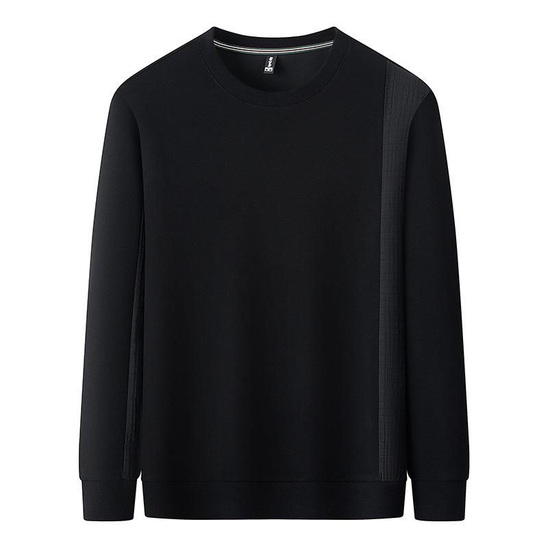 

Весенне-осенняя новая вязаная мужская толстовка с капюшоном, молодежная модная корейская футболка с длинными рукавами и круглым вырезом 190/4XL