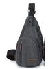 Korean Style Men's Multifunctional Canvas Crossbody Bag