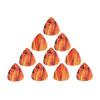 10pcs Plastic Guitar Plectrum Set Bass Ukelele Pick Musical Instrument Accessory