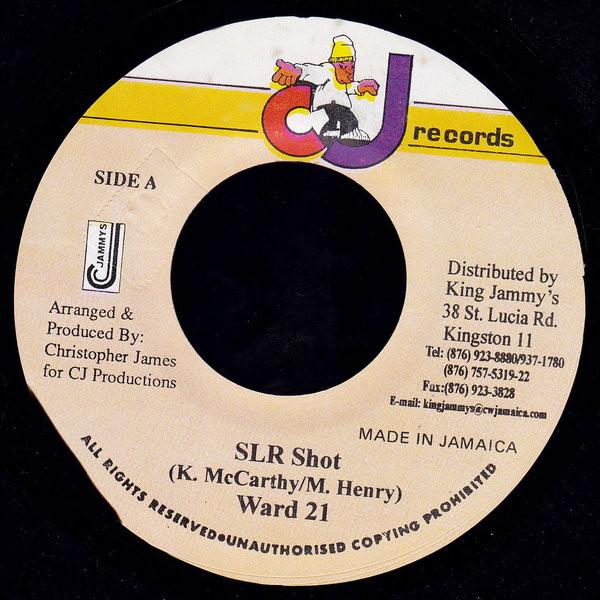 

7inch Record WARD 21 - SLR Shot NONE CJ Records 2002 Jamaica Reggae, Ska & Dub Used