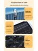 16" Rolling Suitcase with Universal Wheels for Business Travel - Suitable for Men, Women, and Students, Carry-On Approved