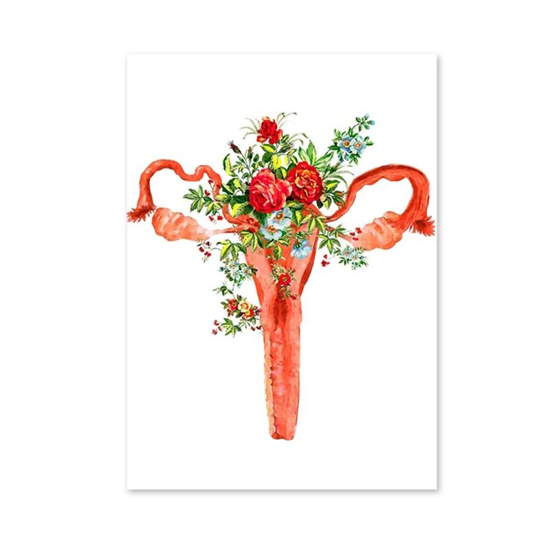 

Анатомия Медицинский Цветок Орган Настенная Живопись Холст Картина Антропология Образовательные Плакаты Печать для Лаборатории Декор Кабинета Врача 40x50cm No Framed