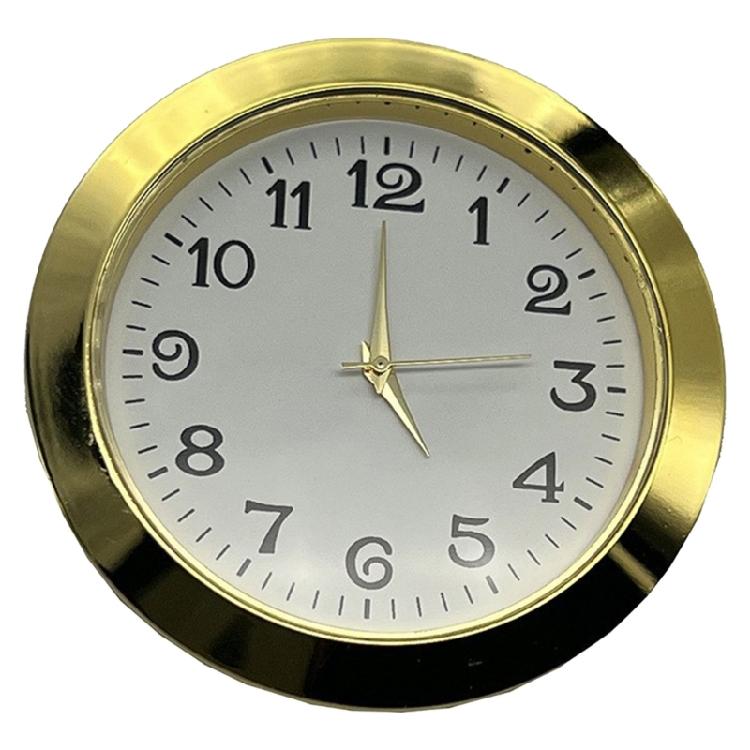 55MM Clock Insert Watch Component With Arabic Numerals 55mm Clock Face Insert Perfect For Repair Or Upgrades Projects