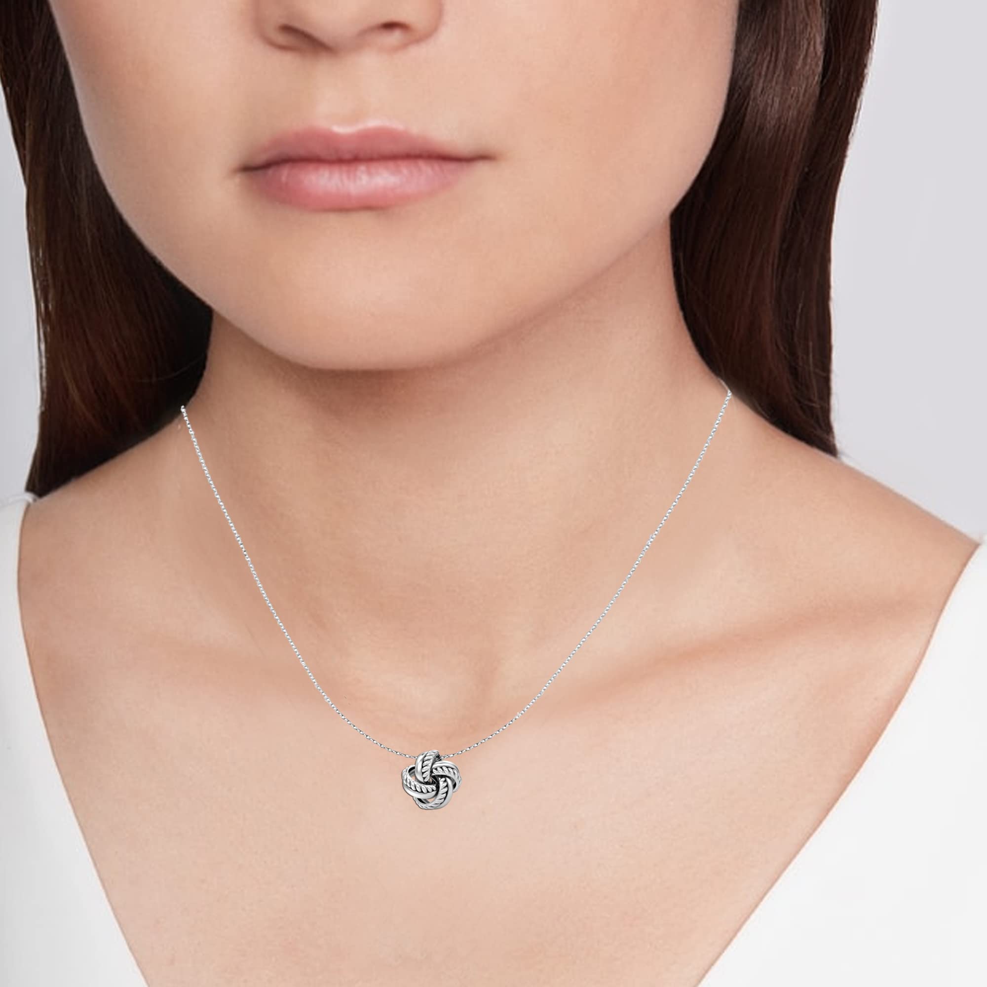 1 pezzo Braccialetto in argento sterling 925 con ciondolo a