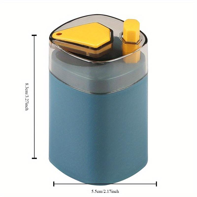 Automatic Pop-up Toothpick Holder, Portable Toothpick Holder, and Large Storage Space for Up To 50 Toothpicks