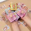 Pre-Cut Stickers Mini Dress-Up Sticker Book Cartoon Style Outfit Sticker Book  Scrapbook Decorating