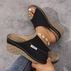 Fashion Women Platform Slippers Summer Casual Fashion Slippers Outdoor Luxury Sandals Lightweight Wedges Shoes Women Zapatos De Mujer