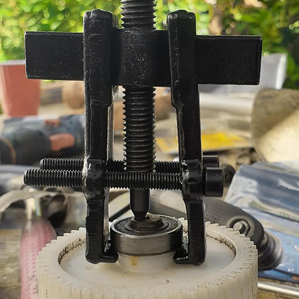 ChgImposs 2 Inch 2-Jaw Gear Puller, Adjustable CR-V Steel Bearing & Gear Separator Tool For Removing Bearings, Pulleys, Flywheels, Auto Mechanic