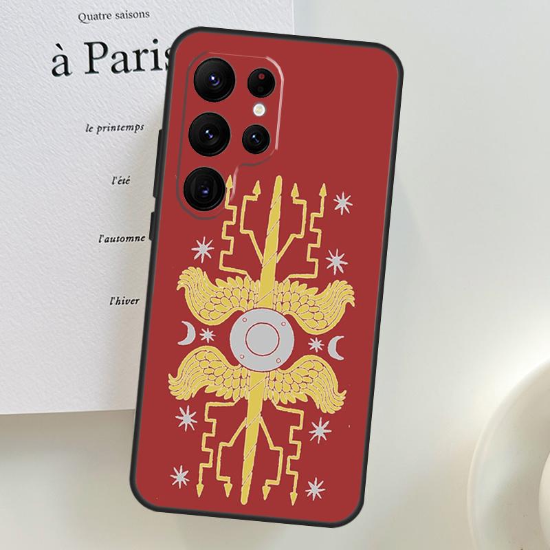 Roman Shield Case For Samsung Galaxy S26 Ultra S25 S24 S23 S22 S21 S10 Plus S20 FE S25 Ultra Phone Cover