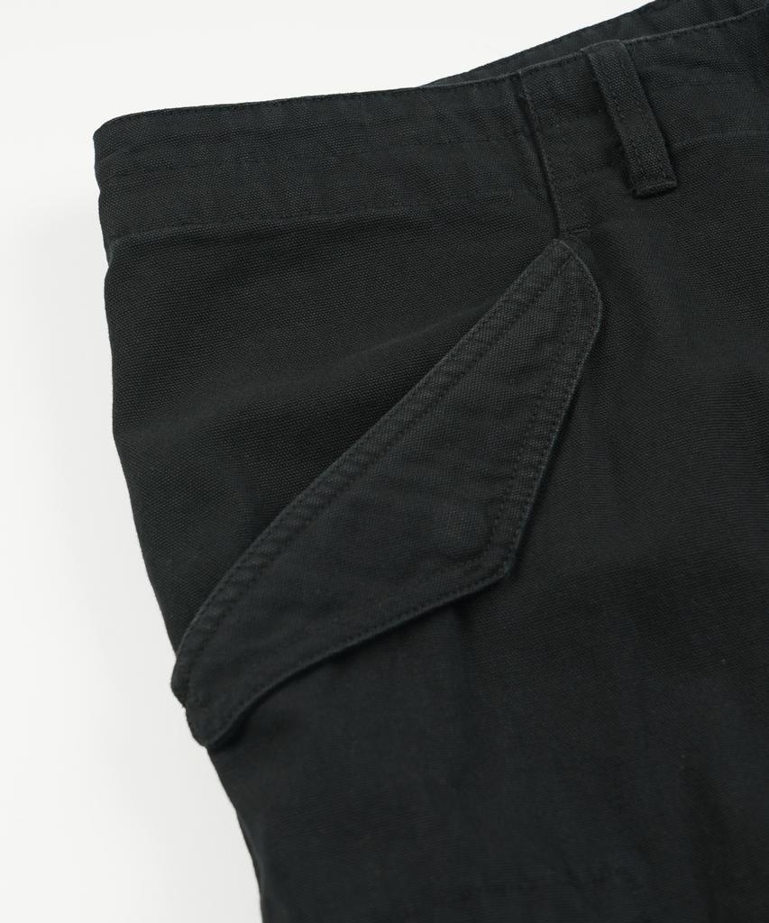 FRIZMWORKS Canvas Essential Cargo Shorts _ Black
