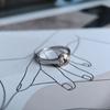 Silver Ring with Cubic Zirconia, Product Weight 1.45 G (60002207)