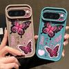 Lucky Bowknots Butterfly Pattern Case For Google Pixel 10 Pro XL Shockproof Bumper Silicone Cover For Pixel 9A 9 8 7 Pro 8A 7A