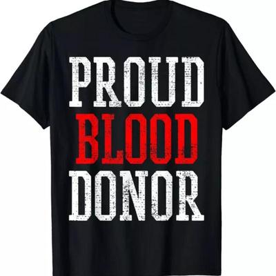 Journée Mondiale du Donneur de Sang T-shirt Don s