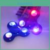 Qualidade Premium Luz LED Piscante Tri-Spinner Fidget Para Ansiedade E Alívio do Estresse