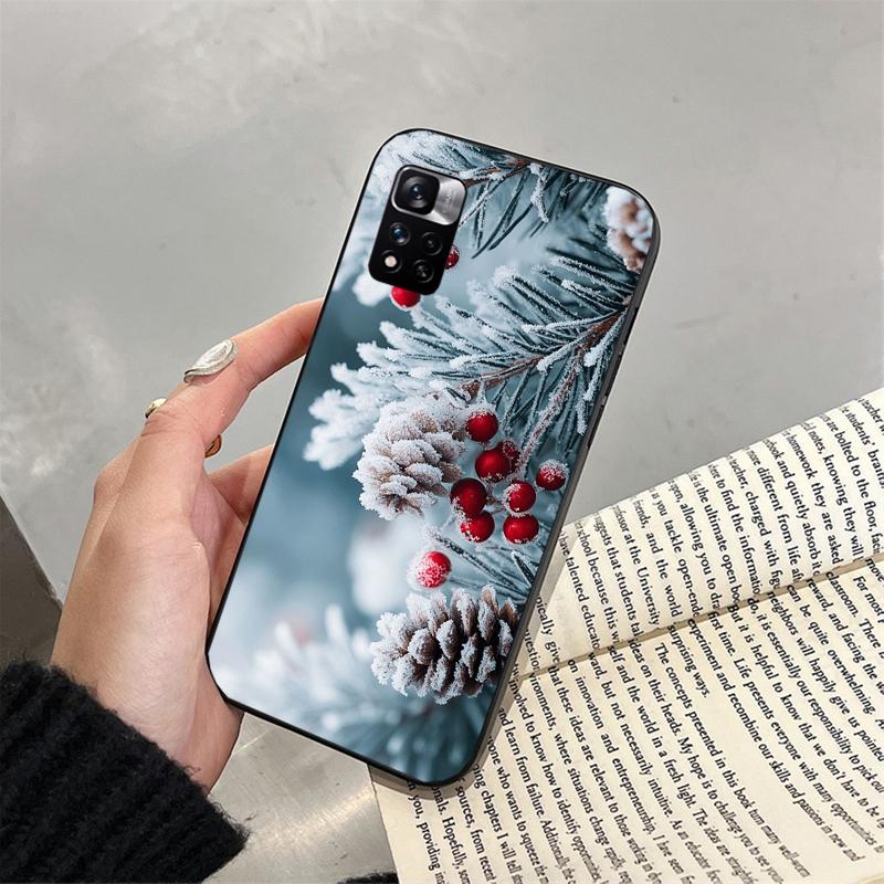 

Phone Case For Xiaomi Redmi note 14 Pro 14 13 12 11 10 Pro 14S 12S 11S Redmi 14C 13C 10 Christmas Tree Redmi Note 12 4G