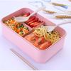 Cutie de prânz pentru cuptor cu microunde cu trei grile Cutie de prânz Cutie de depozitare sigilată pentru băieți și fete